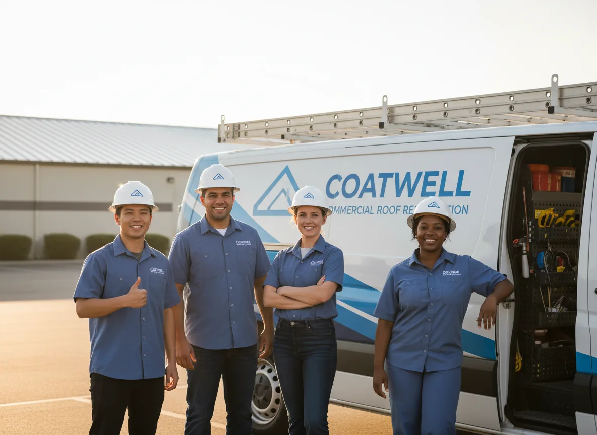 Commercial roof coating company in Roma, TX